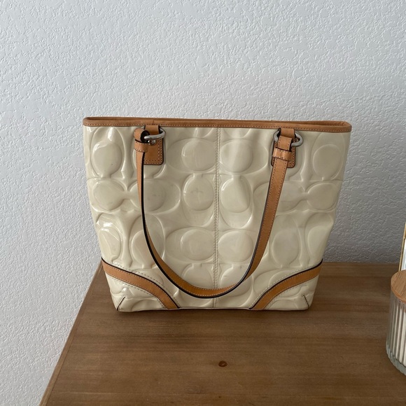 COACH cream bag - Picture 3 of 8